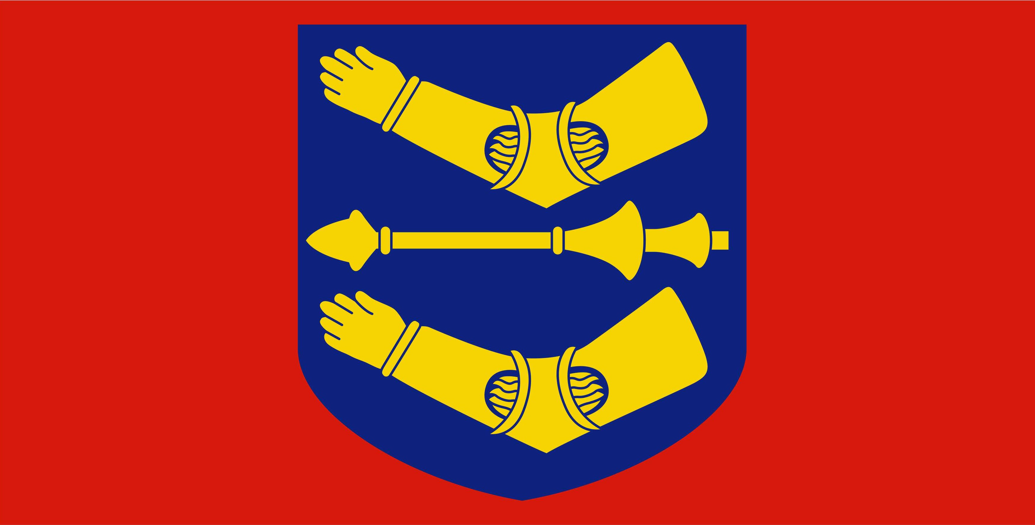 Flag Making Bamburgh Castle